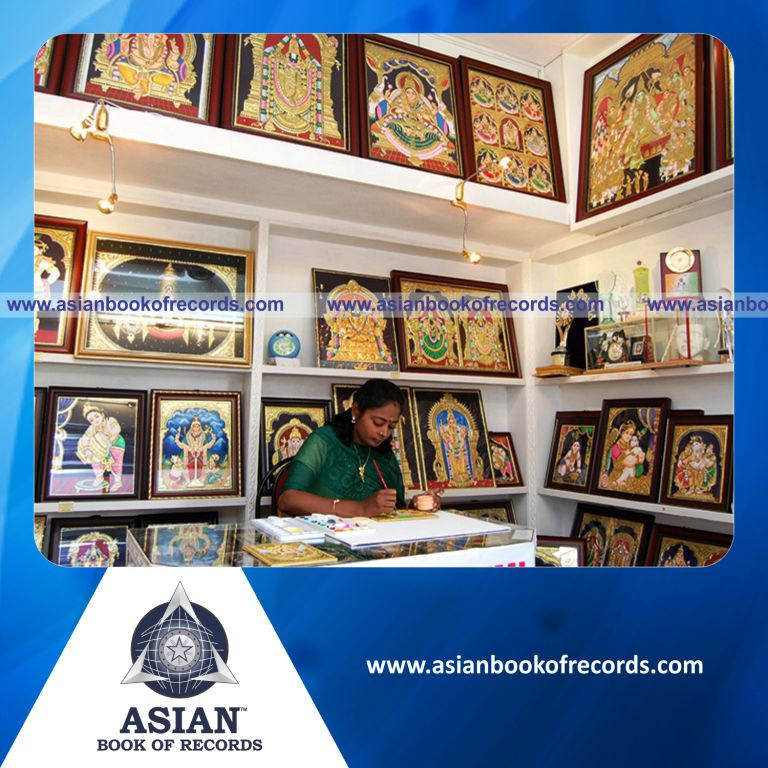 Longest Tanjore Painting Marathon by an Individual (Female)