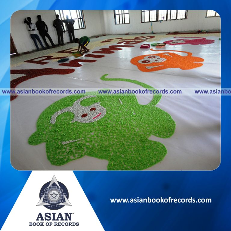 Largest Candy Mosaic by an Individual (Male)