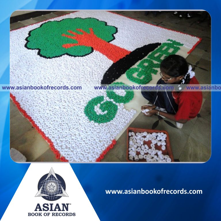 Largest Hair Band Mosaic by a Minor (Female)