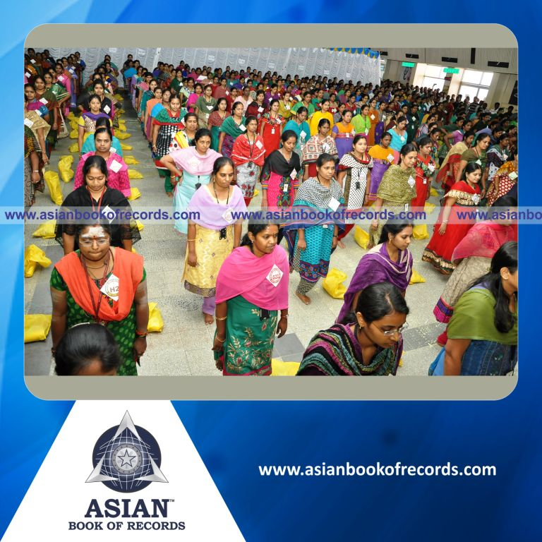 Highest Number of Women Standing in a Single Leg for 30 Seconds Simultaneously (Single Venue)