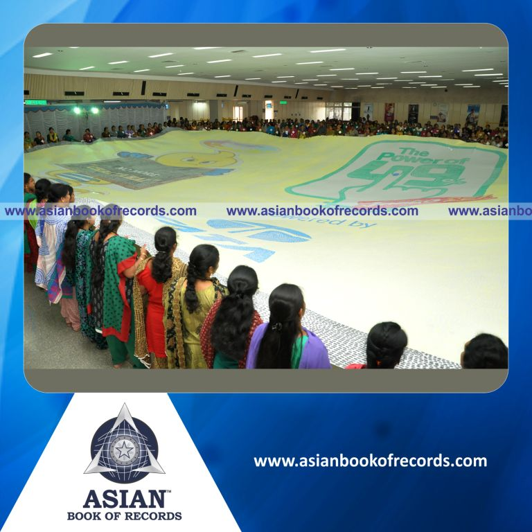 Largest Thumbprint Painting by a Team