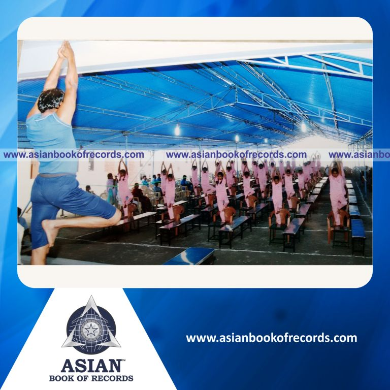 Highest Number of Article Yogasanas Performed by a Team in 4 Hours