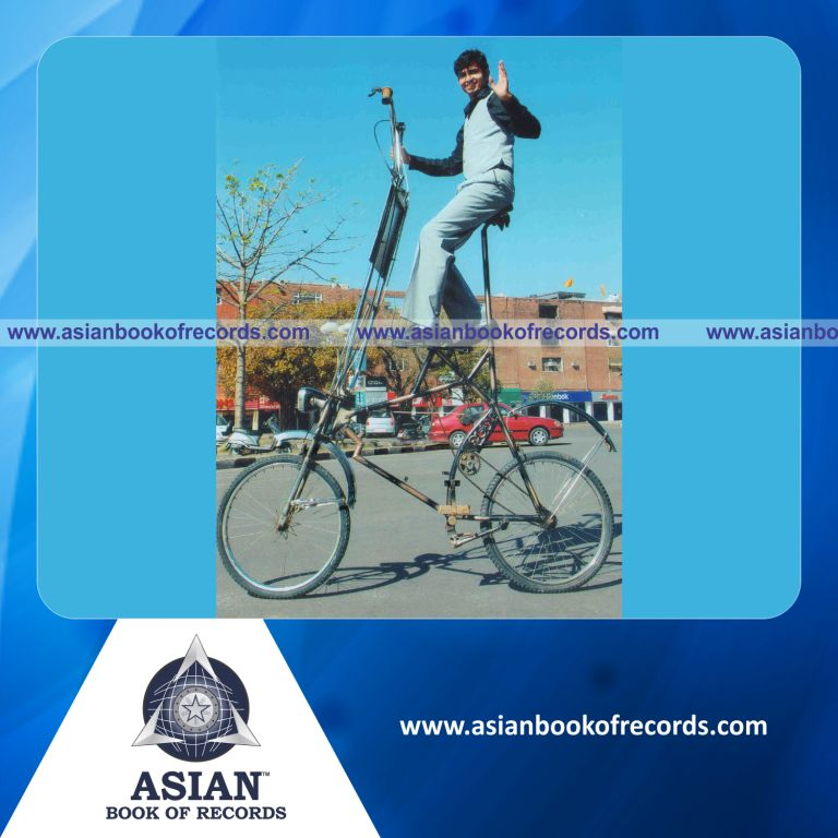 Largest Bicycle made by an Individual (Male)