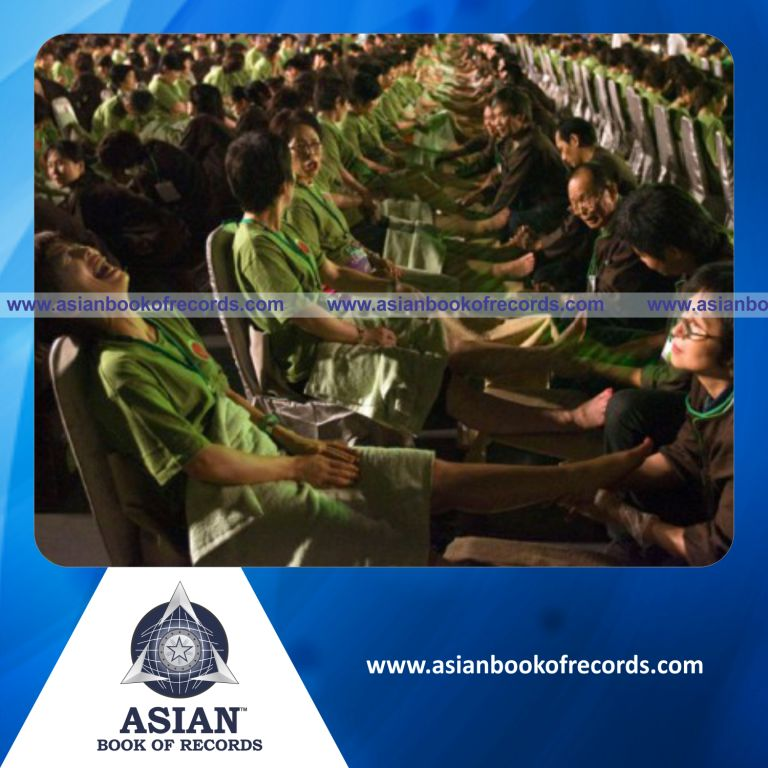 Highest Number of Participants in Foot Massage Simultaneously (Single Venue) for 40 Minutes