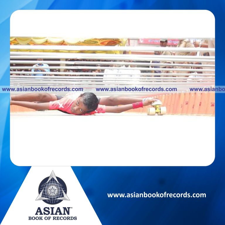 Longest Backward Limbo Skating under Bars by a Minor (Male)