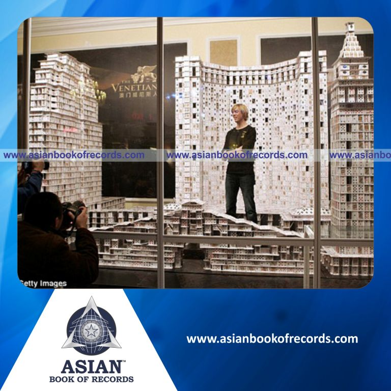 Largest House of Cards by an Individual (Male)