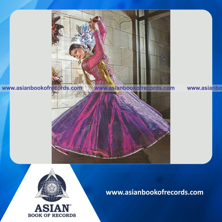 Highest Number of Kathak Spins Performed by an Individual (Female) in 1 Minute