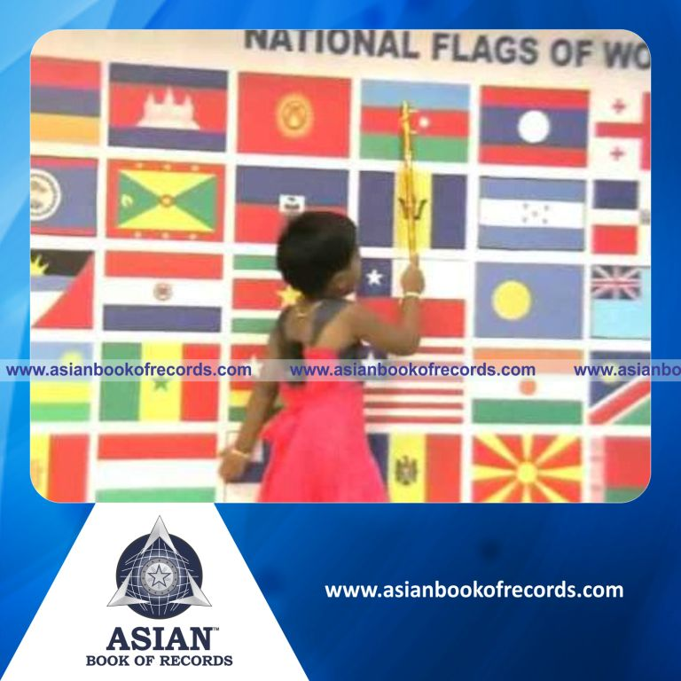 Highest Number of Country Flags Recognized by a Minor (Female)