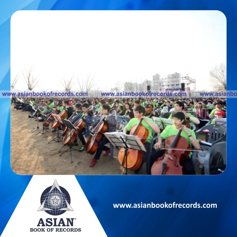 Highest Number of Participants in a Harmony Orchestra (Single Venue)