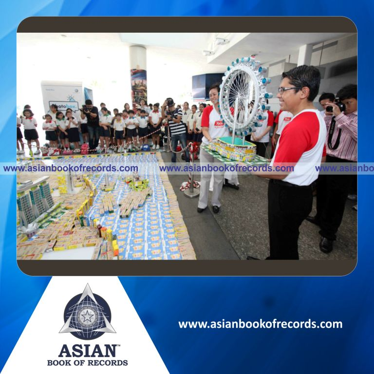 Largest Map made with Drink Cartons