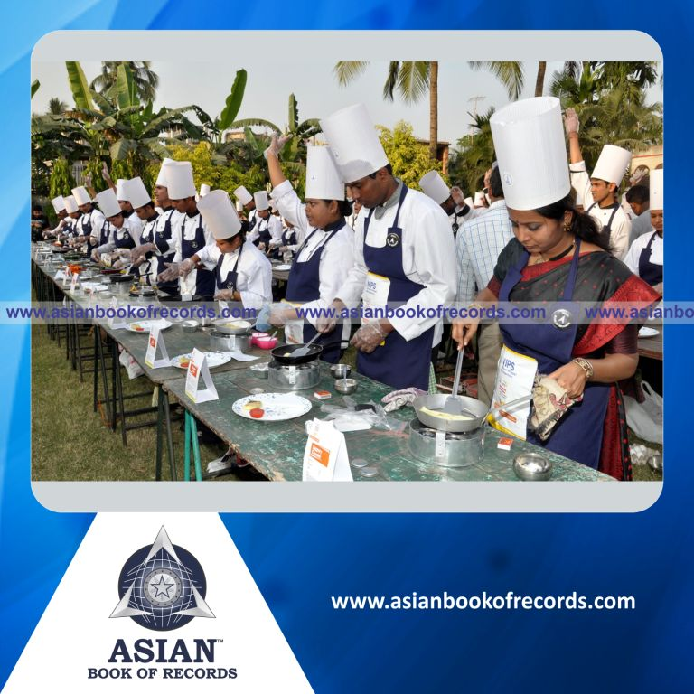 Highest Number of Omelettes Cooked by a Team in 10 Minutes