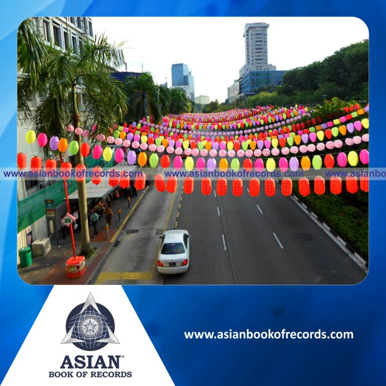 Highest Number of Street Lanterns Displayed (Single Venue)