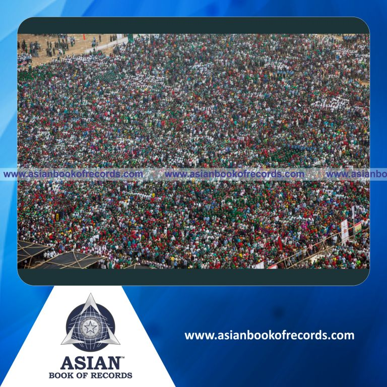 Highest Number of People Singing National Anthem Simultaneously (Single Venue)