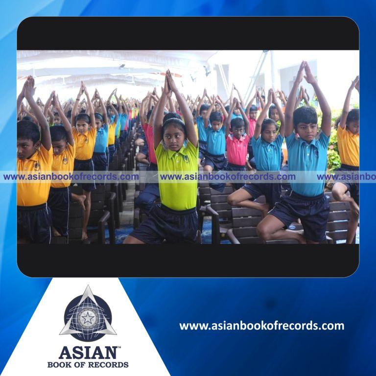 Highest Number of Participants Performing Yogasanas on a Chair Simultaneously (Single Venue)