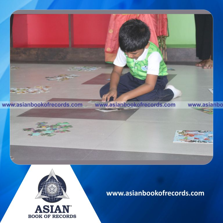 Highest Number of Puzzles Solved in 30 Minutes by a Pre-Schooler