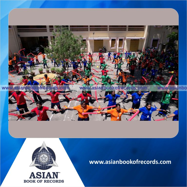 Highest Number of Participants Performing in a Sports Drill holding Balloons Simultaneously (Single Venue)