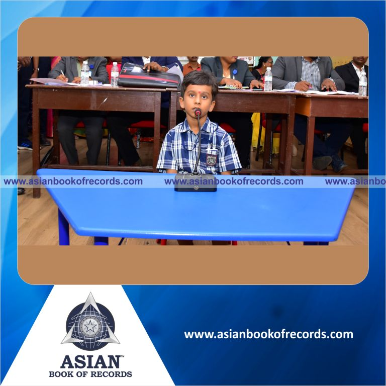 Highest Number of Modes of Transport Identified through Digital Images by a Preschooler in 4 Minutes