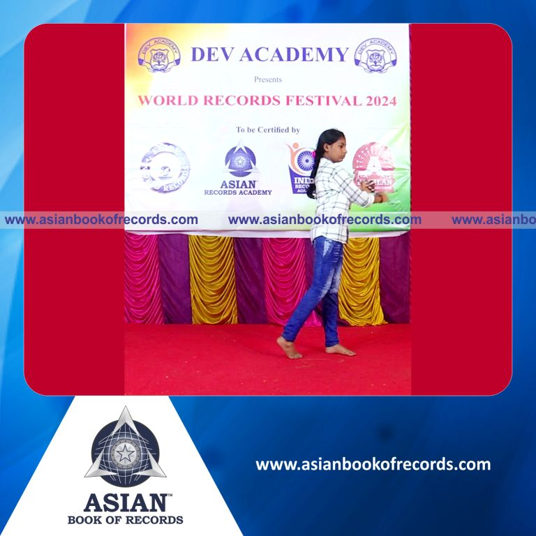 Highest Number of Single Digit Mental Arithmetic Addition Problems (3 Rows) Solved in 6 Minutes while Performing Silambam Simultaneously by an Individ