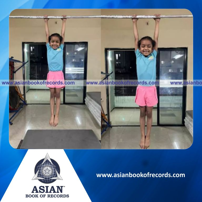 Longest Duration to Hang on a Pull Up Bar by a Pre-Schooler