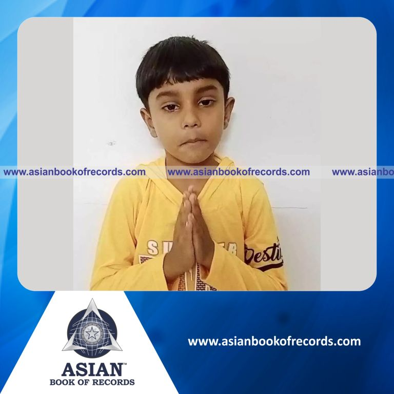 Biggest Wall Painting Done with Natural Ingredients by a Pre-Schooler