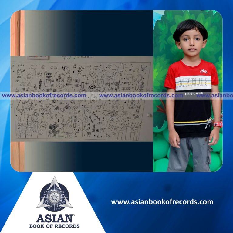 Biggest Doodle art Made by a Pre-Schooler