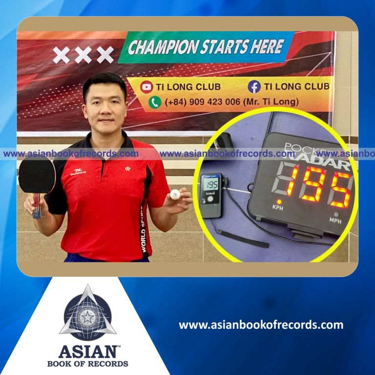 Fastest Table Tennis Ball Shot