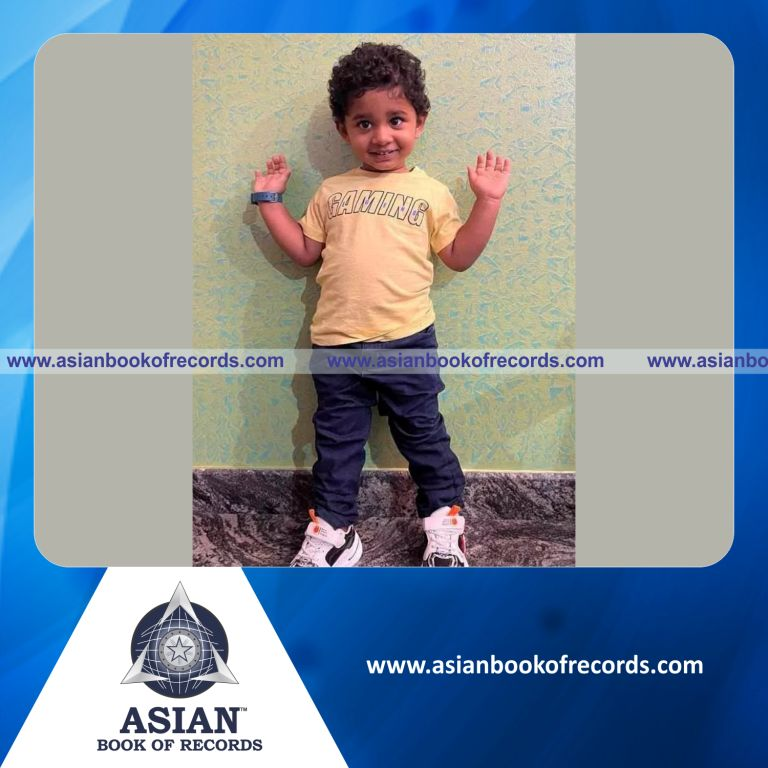 Fastest to Answer Phonic Words of English Alphabets in Order by a Toddler