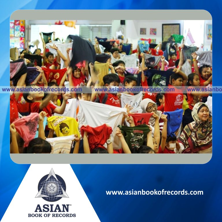 Highest Number of Bags Made From T-Shirts by a Team