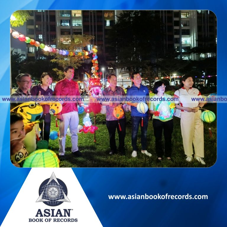 Longest Handpainted Lantern Chain