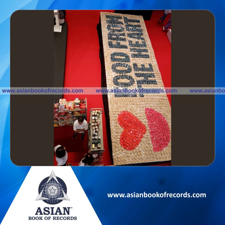 Largest Logo Made of Bread