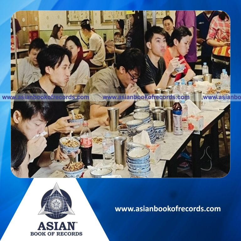 Highest Number of Bowls of Braised Pork Rice Eaten In 15 Minutes by an Individual (Male)