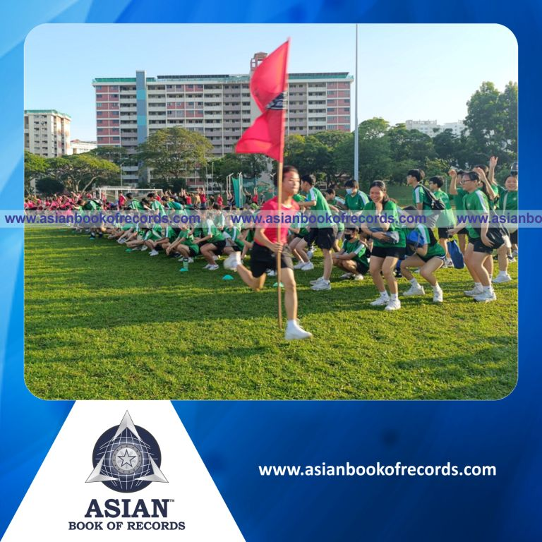 Highest Number of Participants Doing a Squat Wave (Single Venue)