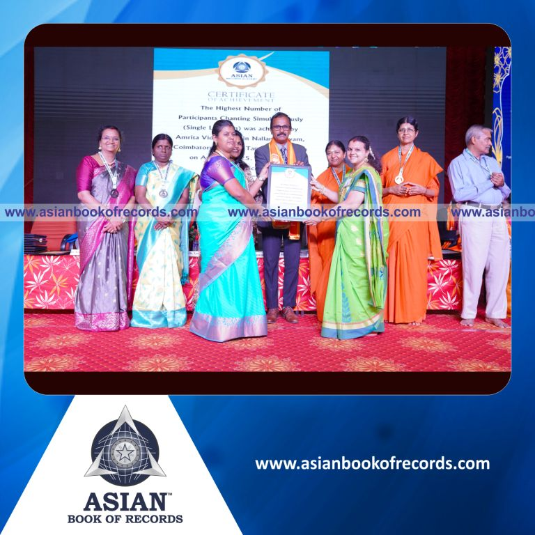 Highest Number of Participants Chanting Simultaneously (Single Location)