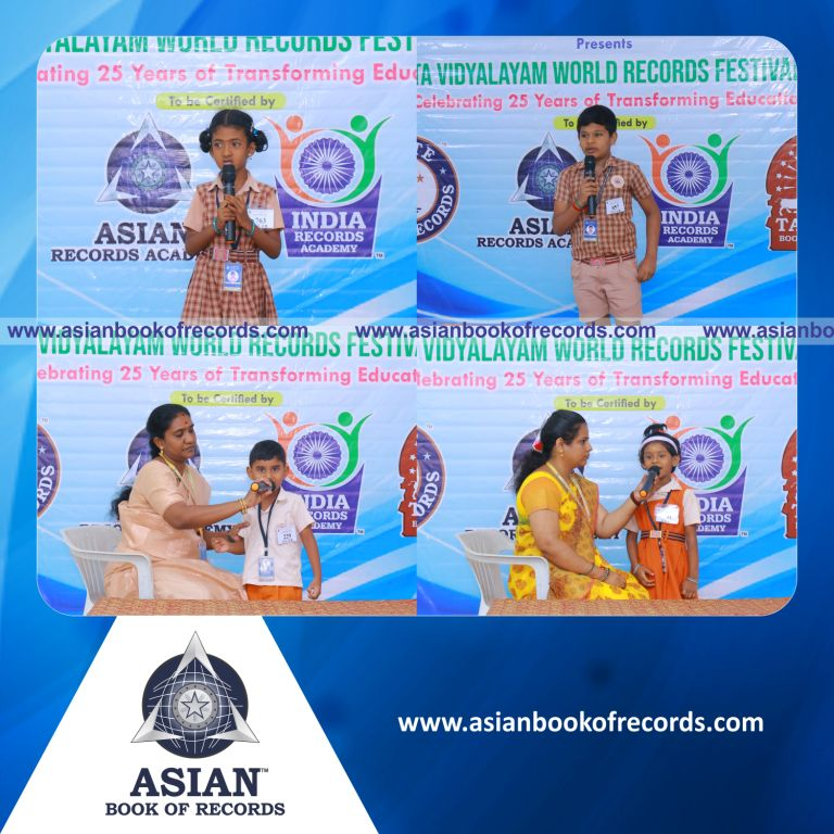 Longest Thirukkural Recitation Marathon by a Team (Single Location)