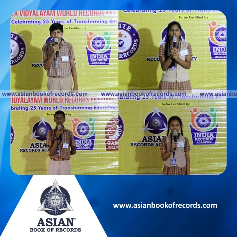 Highest Number of Participants Consecutively Recalling the Elements of the Periodic Table in 12 Hours (Single Location)