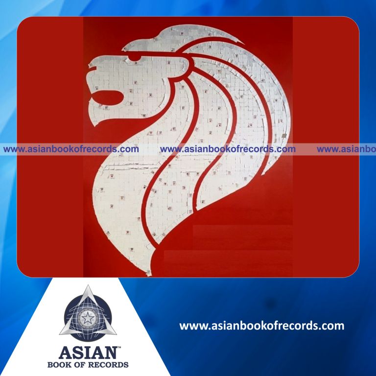 Highest Number of Ticket Stubs Used to Create a Lion Head Logo