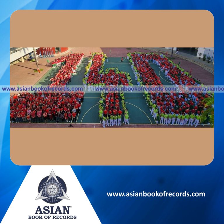 Highest Number of Participants in a Human Formation of '140'