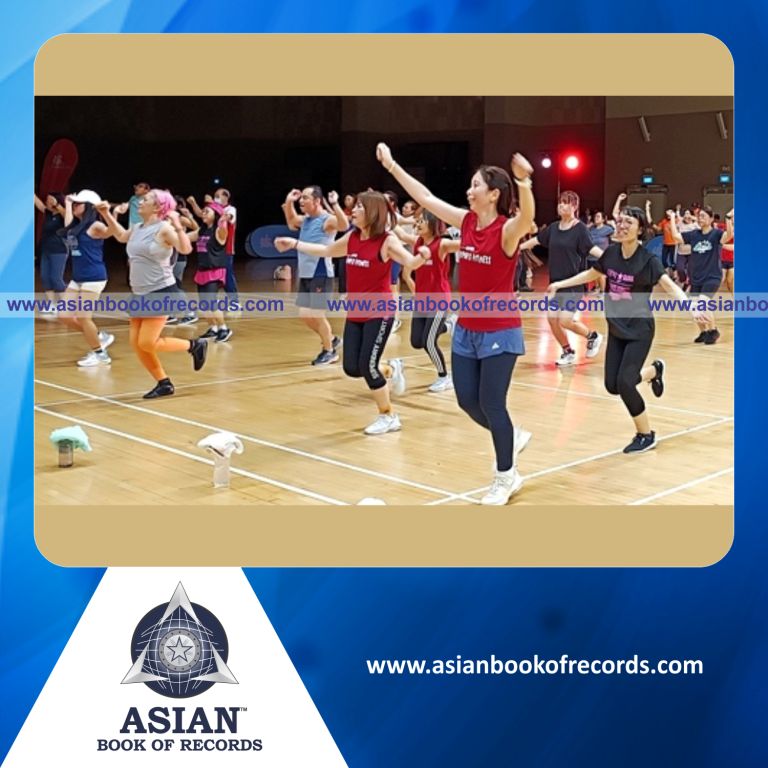 Highest Number of Participants in a KpopX Fitness Relay