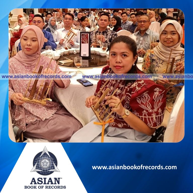 Highest Number of Participants in an Angklung Ensemble