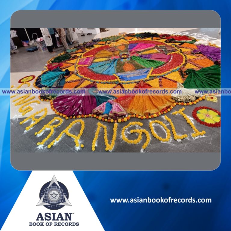 Highest Number of Sarees Used in a Display