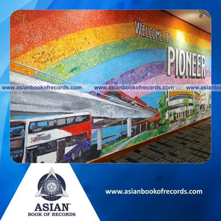 Highest Number of Meters in a Finger-Painted Mural