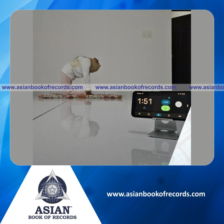 Longest Time to Perform Purna Ustrasana by an Individual