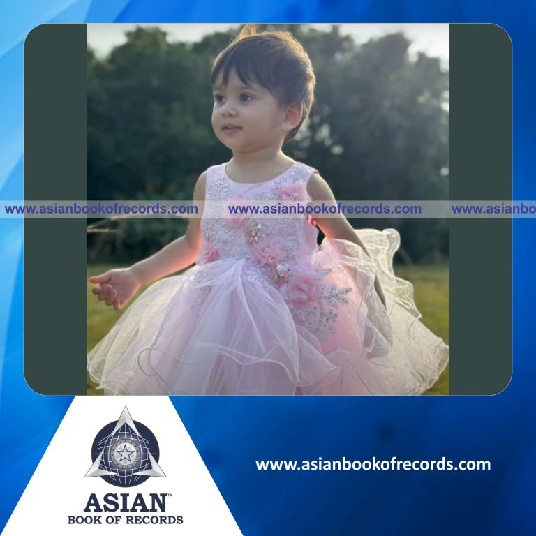 Highest Number of Flashcards of Countries' Flags Identified and Recited in One Minute by a Toddler