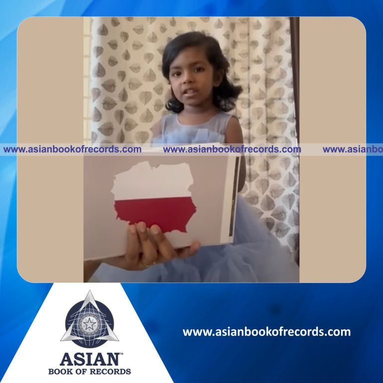 Highest Number of National Flowers Answered by Hearing Their Countries' Name by a Toddler