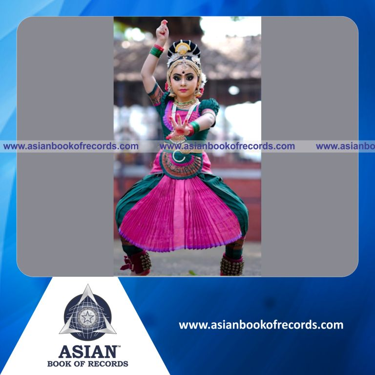 Highest Time to Perform Bharatanatyam Dance by a Kid