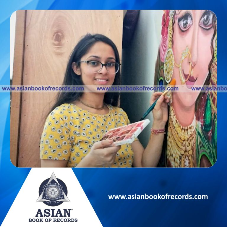 Biggest Radha Krishna Wall Painting