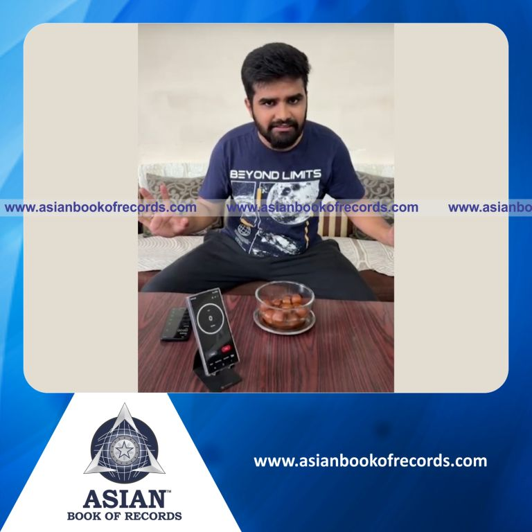 Highest Number of Gulab Jamuns Eaten in One Minute by an Individual (Male)