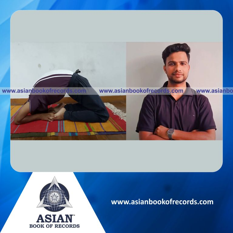 Longest Time to Perform Purna Ustrasana by an Individual (Male)