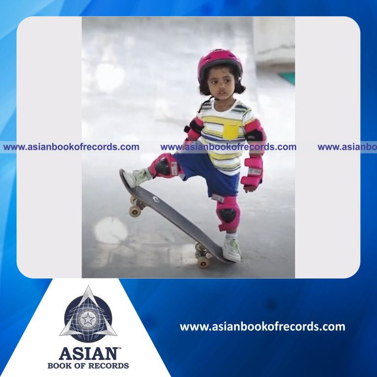 Highest Number of Trick Shots of Skateboarding Performed by an Individual (Toddler – Female)