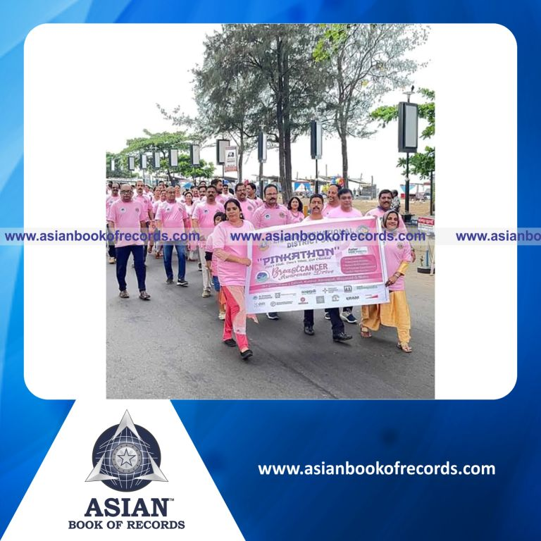 Highest Number of Participants in the Maximum Number of Rallies to Spread Awareness About Breast Cancer